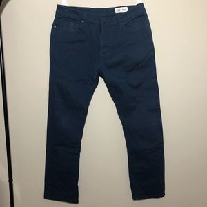 Blue Denim&Co Straight Cut Pants